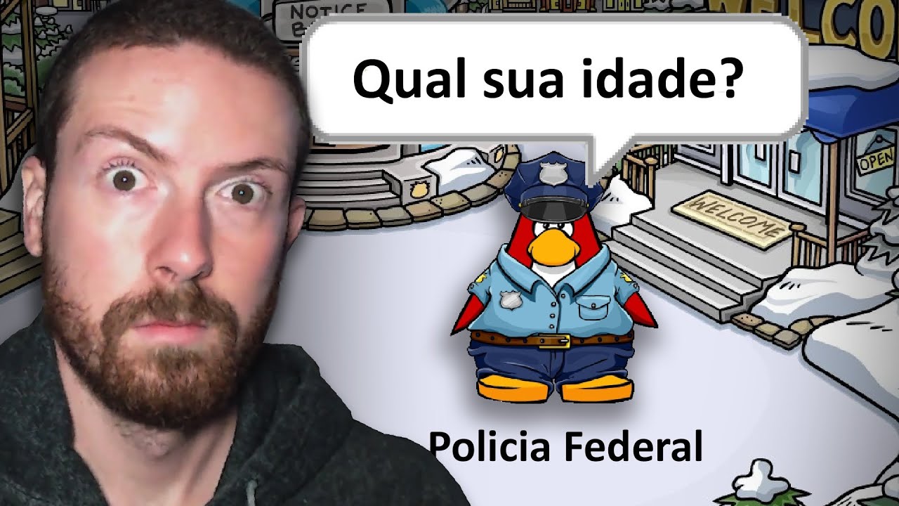 Entrei no CLUB PENGUIN em 2024 e quase fui preso...