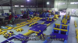 inflatable water park factory in Guangzhou Sibo