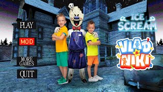 Playing As Vlad And Niki In Ice Scream Factory Mod | Vlad And Niki Ice Scream 4 Mod | Granny Mod screenshot 2