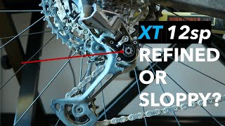 Shimano XT 12sp Groupset review - Clutch design & issues. Definitely not perfect