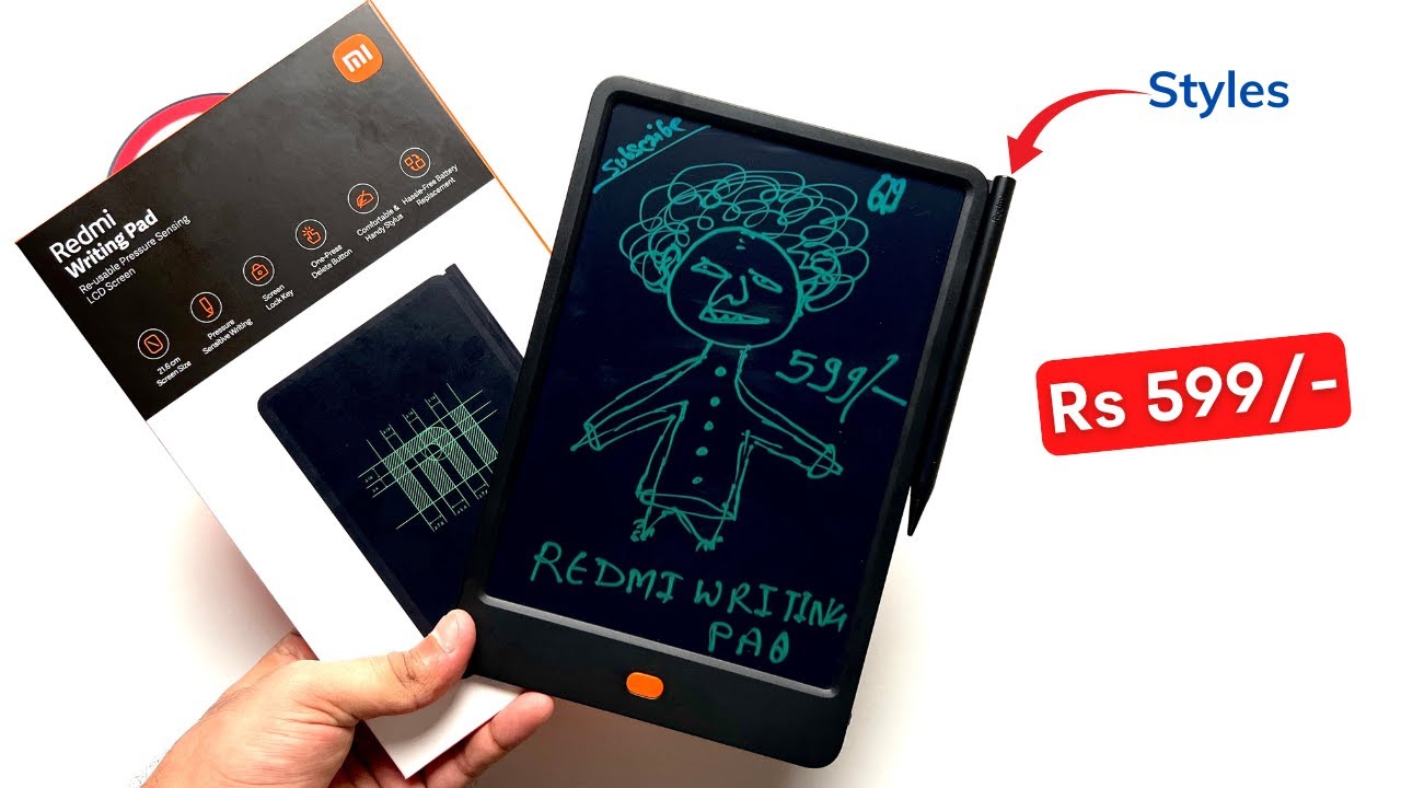 Redmi Writing Pad unboxing & Review Just 599 Digital Writing Pad YouTube
