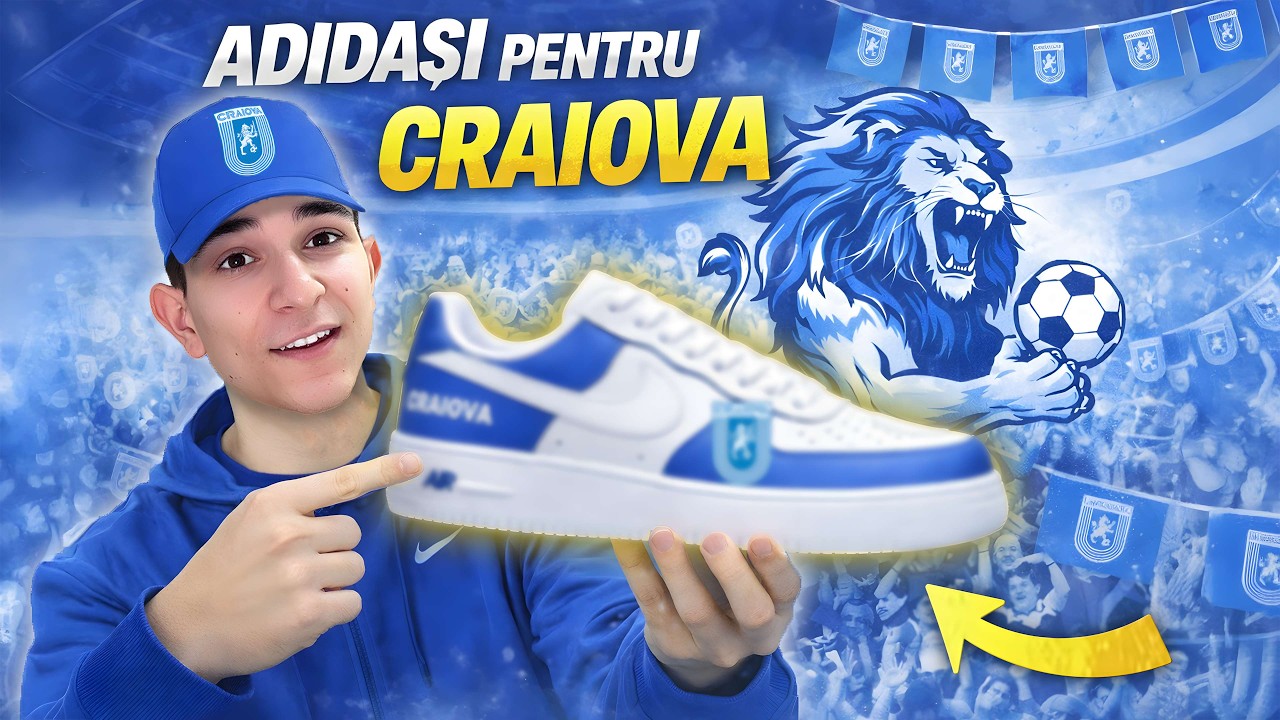 Я сделал кроссовки для Университета Крайовы | Адидаси Суперлига Эп.3
