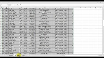 Lọc Filter đơn giản trong Excel 2016/2019 (Có file thực hành)