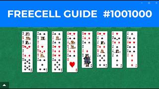 FreeCell 1001000（フリーセル） ( TдT)ノ Unknown difficulty level