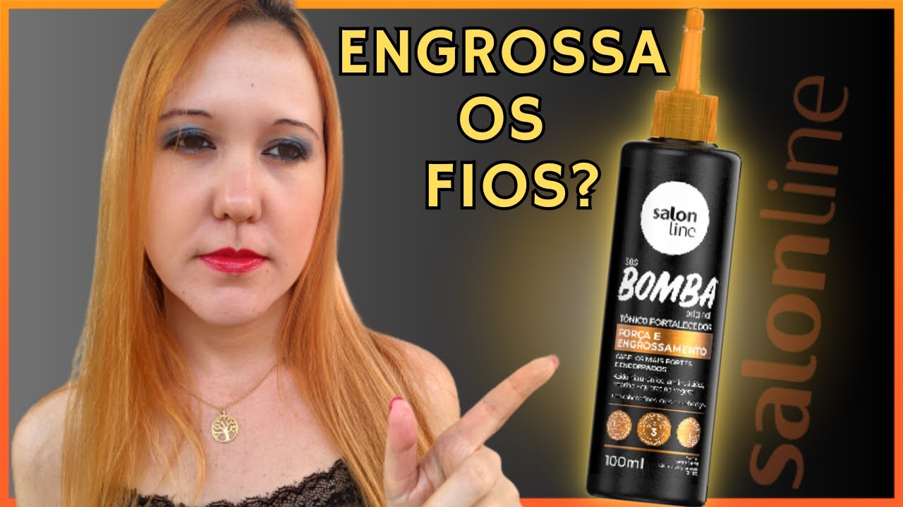 RESENHA TÔNICO SALON LINE SOS BOMBA FORÇA E ENGROSSAMENTO