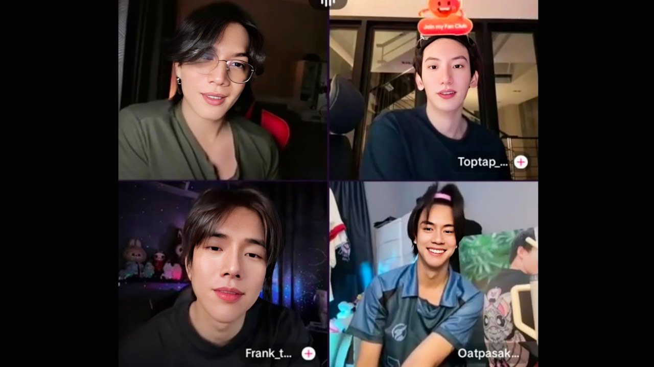 ไลฟ์ : โบ๊ท โอ๊ต ท็อปแท็ป แฟรงค์ | แข่งกันจีบโอ๊ต🤭