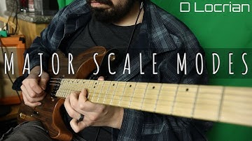 All Major Scale Modes Played In Parallel (NO Talking)