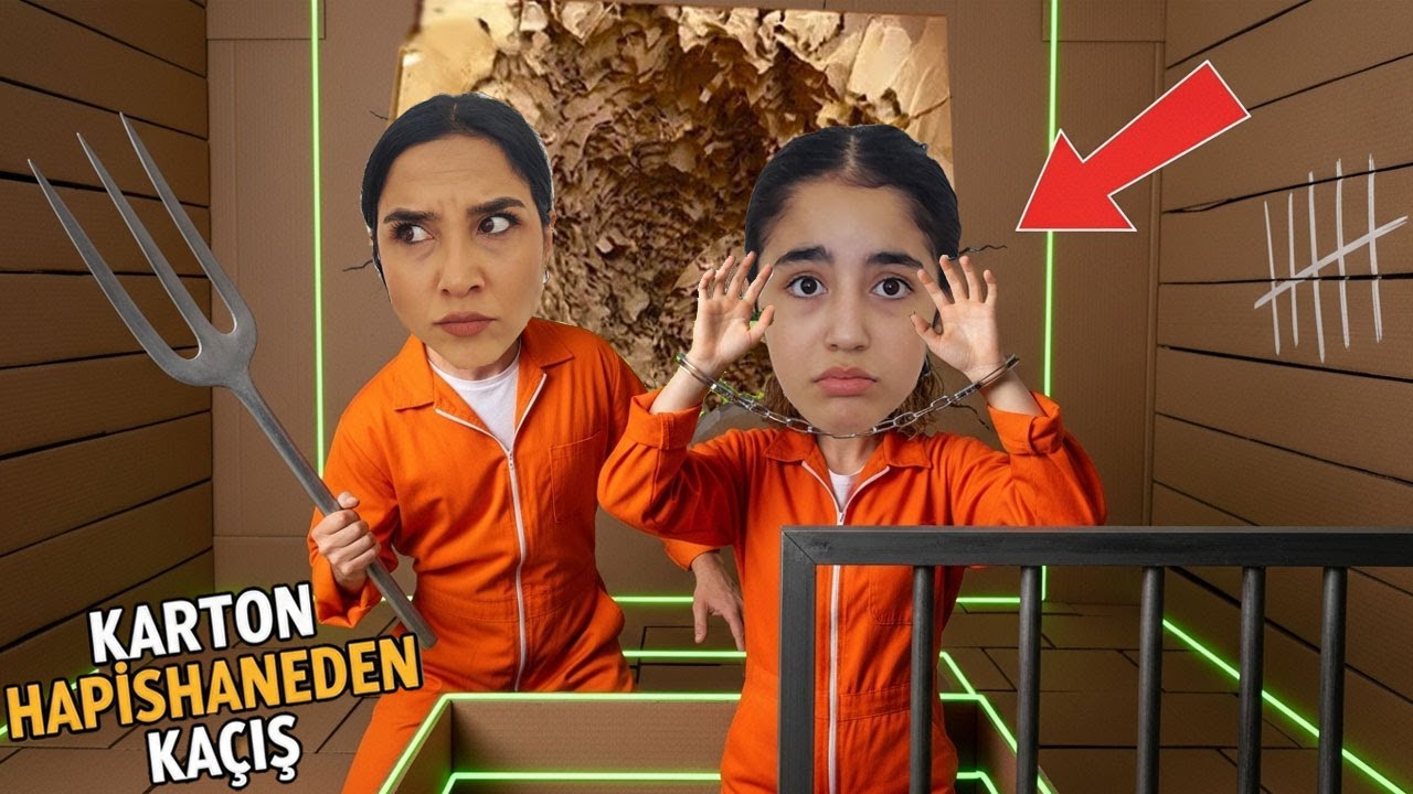 SEVAL AŞKIN KARTON HAPİSHANEDEN SON ÇIKAN KAZANIR !! SEVAL | İLKİM NAZ AŞKIN
