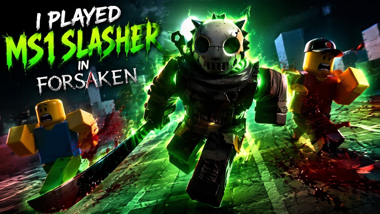 Defult Slasher Slasher Went Crazy in Forsaken 😈 | 2 Insane Rounds of Pure Chaos 🔪 ...