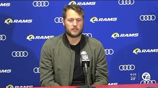 One year after the trade from the Lions: Matthew Stafford has the Rams in the NFC Championship