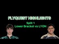 FlyQuest Highlights vs Lyon - Split 1, Lower Bracket 2026