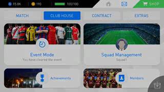 How to save account PES 2017 Mobile screenshot 5