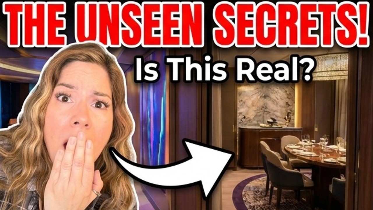 Celebrity Xcel Hidden Gems 🍸 Speakeasy + Insider Cruise Tips