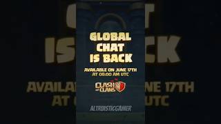 Globally...@ClashOfClans#clashofclans #coc #shorts
