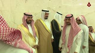 حفل رجل الأعمال عبدالله ذيب الفدعاني العنزي بمناسبة زواج ابنه ماجد بحفر الباطن
