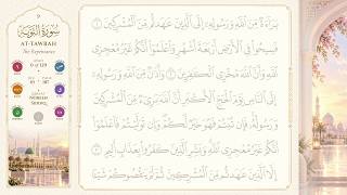Surah At-Tawbah — التوبة — Noreen Siddiq — Quran Recitation 009