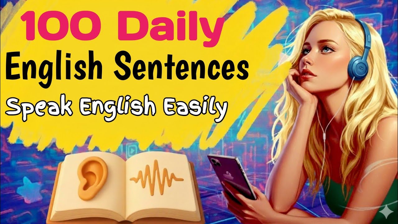 Speak English Every Day – 100 Daily Sentences for Beginners | Easy English Conversation Practice