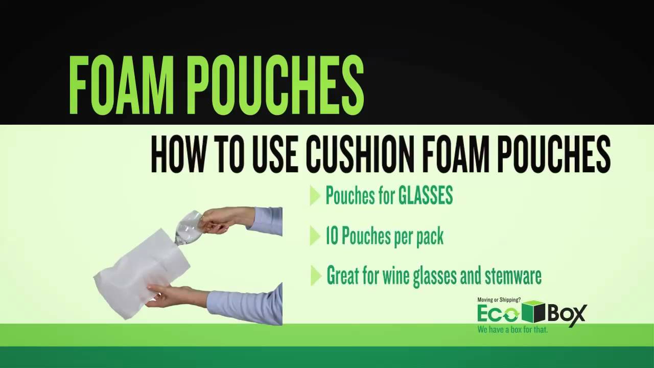 Cushion Foam Pouches for Packing and Moving YouTube