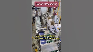 Robots perform their specific roles in different positions in a fully automated factory