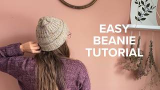 Knit This Classic Ribbed Hat in a Weekend | Easy Tutorial - YouTube