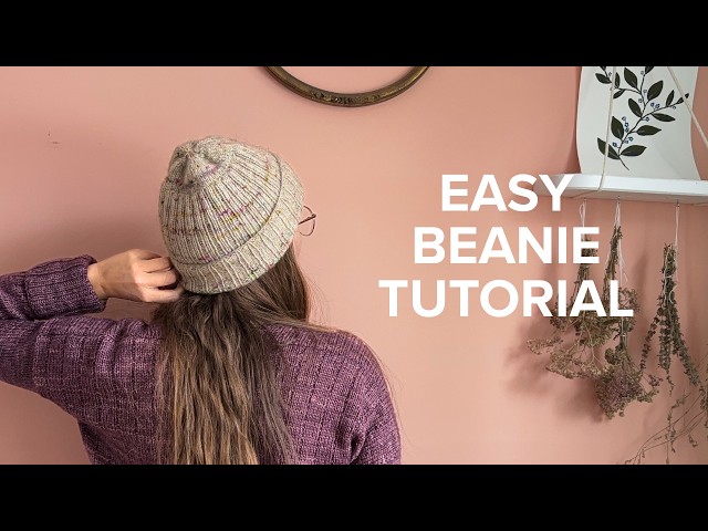 Knit This Classic Ribbed Hat in a Weekend | Easy Tutorial - YouTube