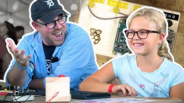 Get hands-on with our physical computing blocks || Maker Faire NY 