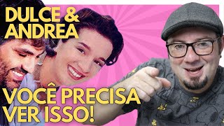 DULCE PONTES & ANDREA BOCELLI - O MARE E TU - Brazilian reacts