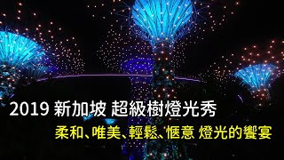 【2019新加坡5天4夜自由行Vlog SP5】超級樹夜間燈光秀(9月2 ...