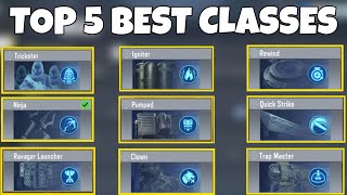 Top 5 Best Classes in SEASON 1 of cod mobile | codm br best class | best class in cod mobile