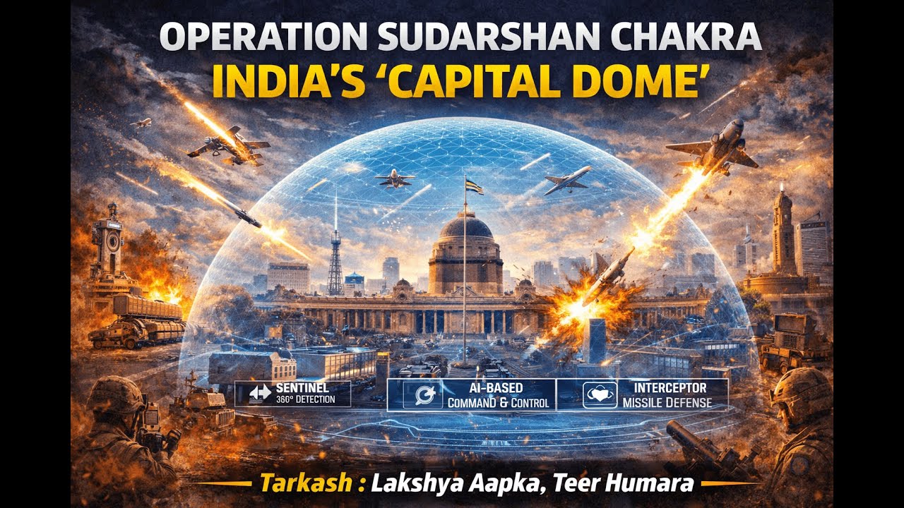 Operation Sudarshan Chakra: India’s ’Capital Dome’