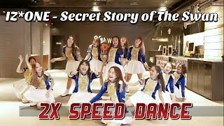 KPOP DANCE COVER IZ*ONE - Secret Story of the Swan 2X Speed