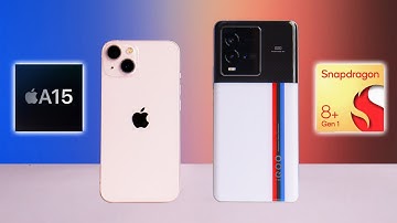 Apple A15 Bionic vs Qualcomm Snapdragon 8+ Gen1 • Speed & Performance Test⚡️⚡️