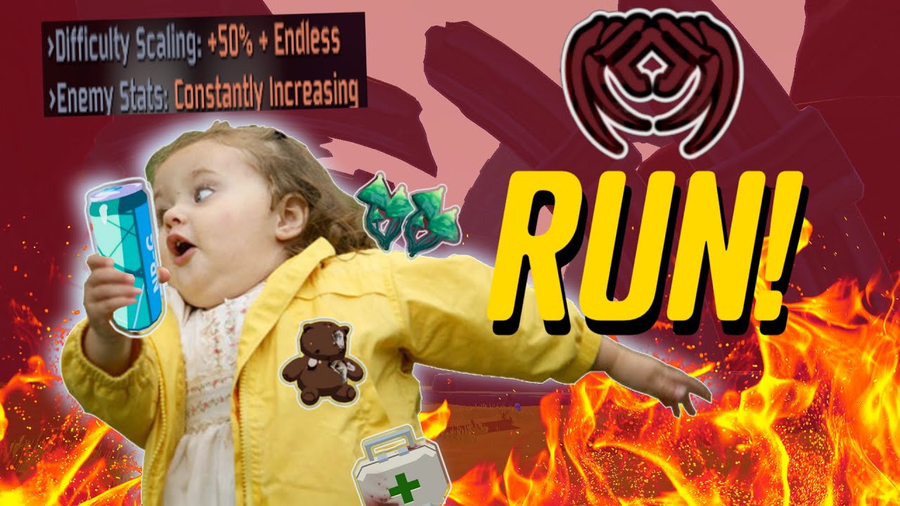Risk of Rain 2 but on INFERNO Difficulty