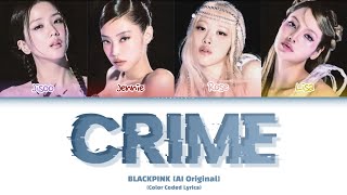 BLACKPINK - 'Crime' [AI Original] (Color Coded Lyrics)