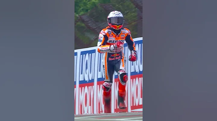 Giving up is *NOT* an option for Marc Marquez 💪