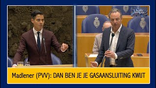 Jetten (D66) vs Madlener (PVV): Kan je dan GEWOON zeggen ik WEIGER het en IK doe er NIET AAN MEE?