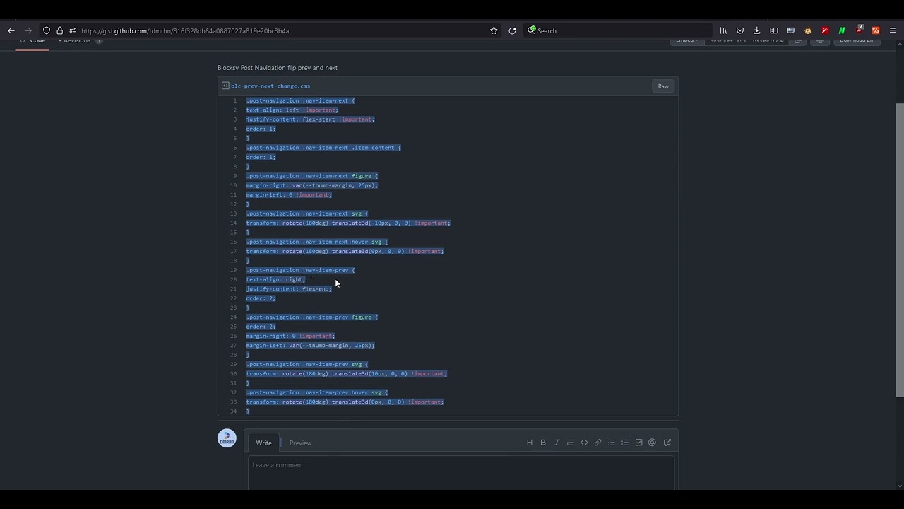 Blocksy: Reverse Previous/Next in Post Navigation