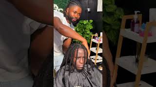 Starter locs with extensions, this style is giving class, detail, and perfection✨🔥  #locpalace