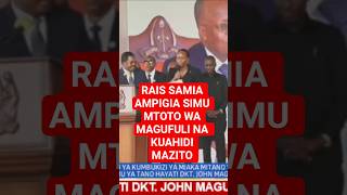 MBELE YA DR NCHIMBI JESCA MAGUFULI APIGIWA SIMU NA RAIS SAMIA /KUMBUKIZI YA MAGUFULI CHATO