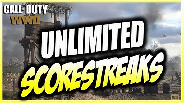 COD WW2 - *NEW* HOW TO GET UNLIMITED SCORESTREAKS IN CUSTOM GAMES | WWII MULTIPLAYER GLITCHES