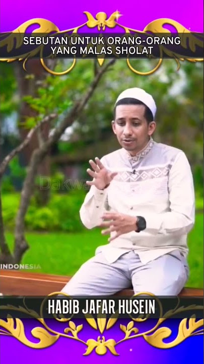 besarnya ancaman utk orang melalaikan sholat 🔴 Habib Jafar Husein #shorts #habibjafar