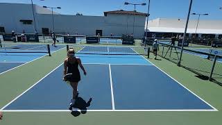 08 3 23 PPA Takeya W Singles 4 0 AC vs Kristin Vogel  6 v 11