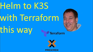 Installing Helm Charts to K3S Cluster using Terraform