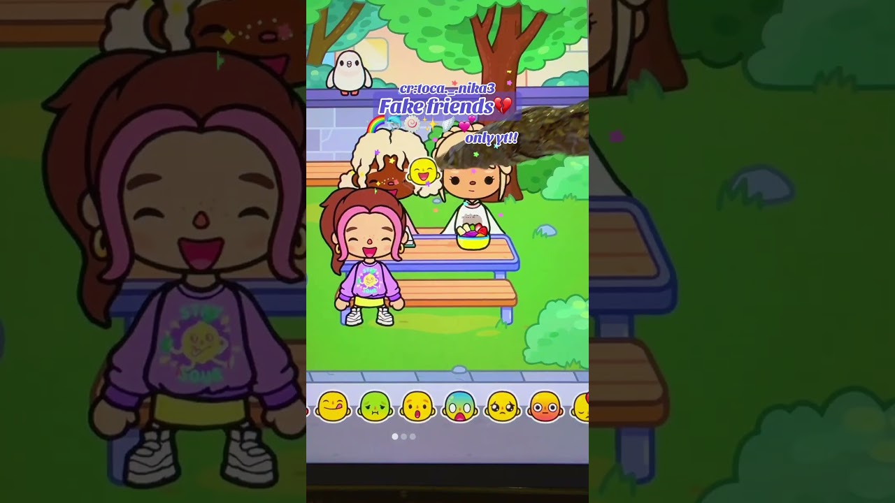 Fake friends😨💔#tocalifeworld #tocaboca #foryou #fyp #toca