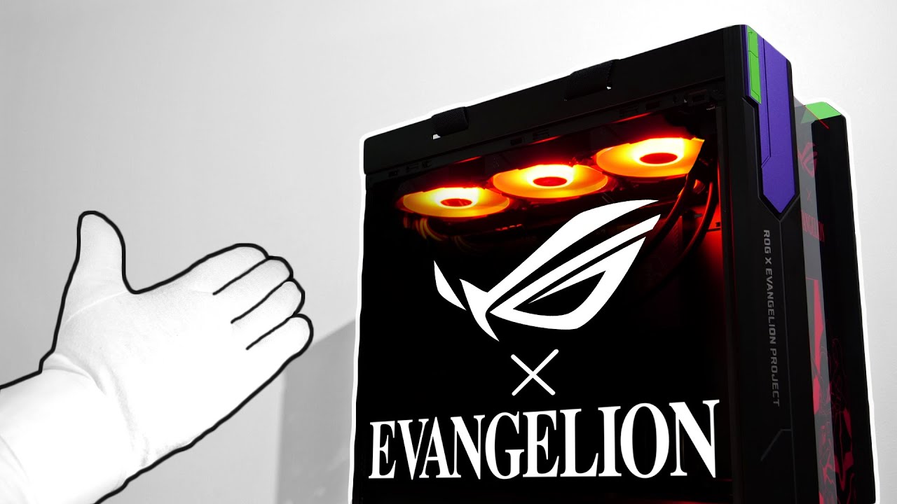 Building ROG x EVANGELION Gaming PC Setup (High-end)