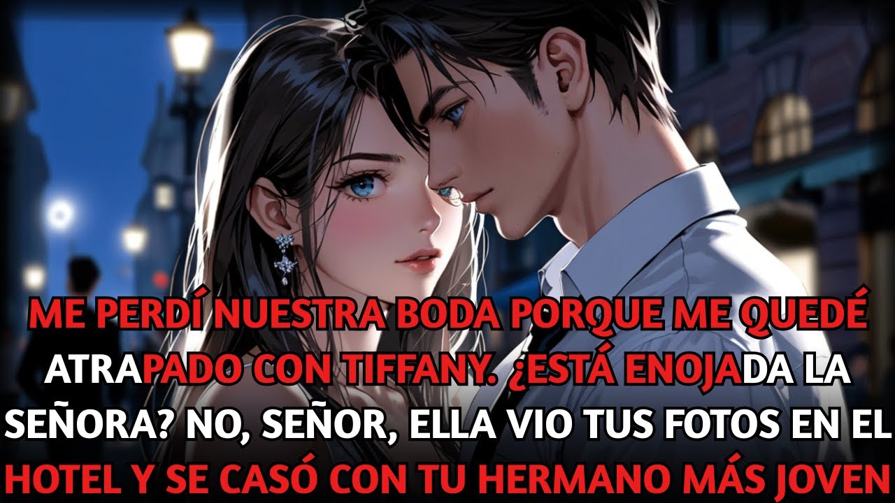 Me perdí la boda por Tiffany. ¿Está enojada? No, vio tus fotos del hotel a las 2 a.m.