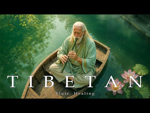 Tibetan Flute for Inner Peace and Meditation • Eliminate Stress, Release Of Melatonin and Toxin