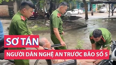 Nghệ An sơ tán 1350 người khỏi chung cư cũ trước bão số 5
