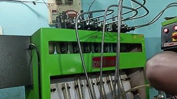 Injector fuel pump test bench!
