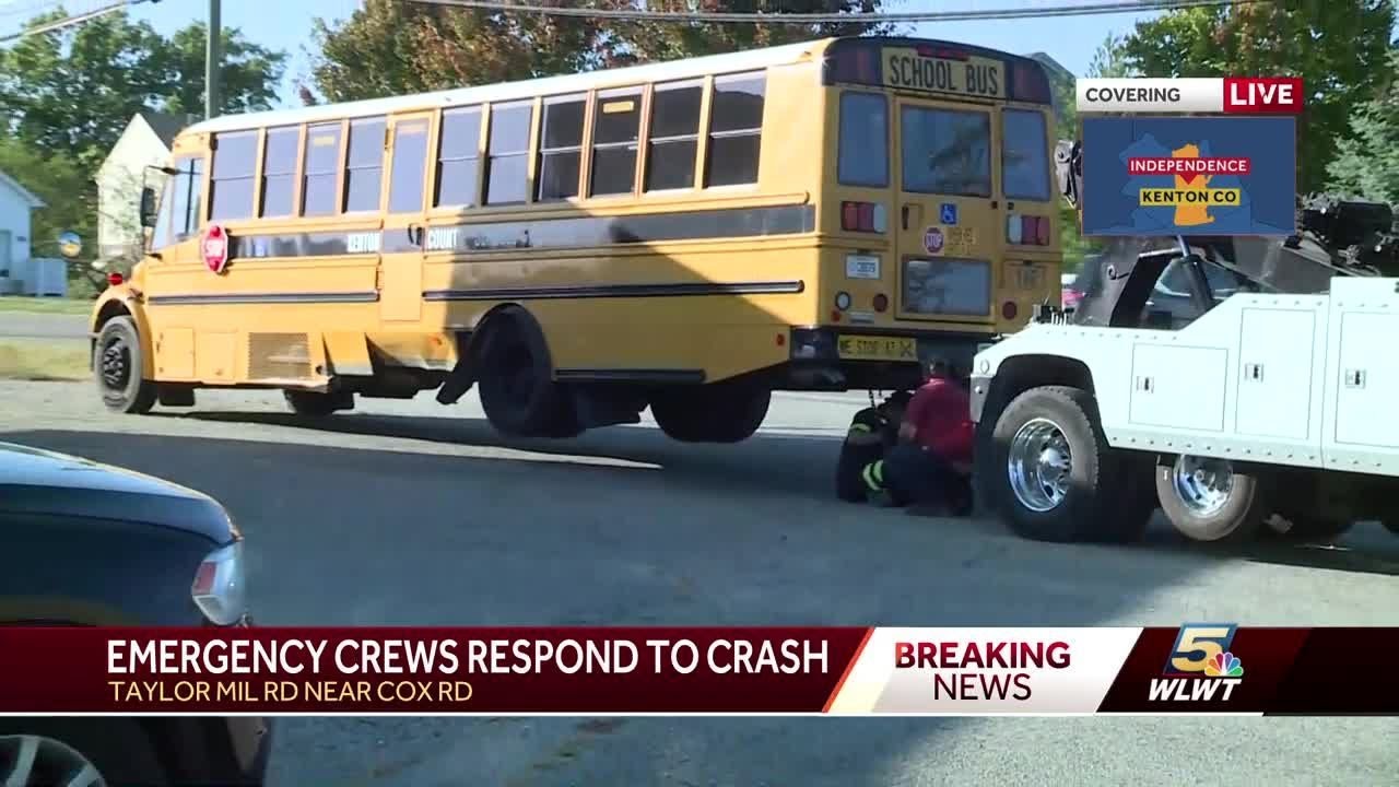 Police respond to crash involving school bus carrying children in ...